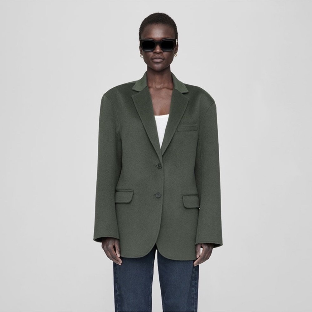 Anine Bing Cashmere Quinn Blazer size SM. Perfect condition! A perfect fall add!